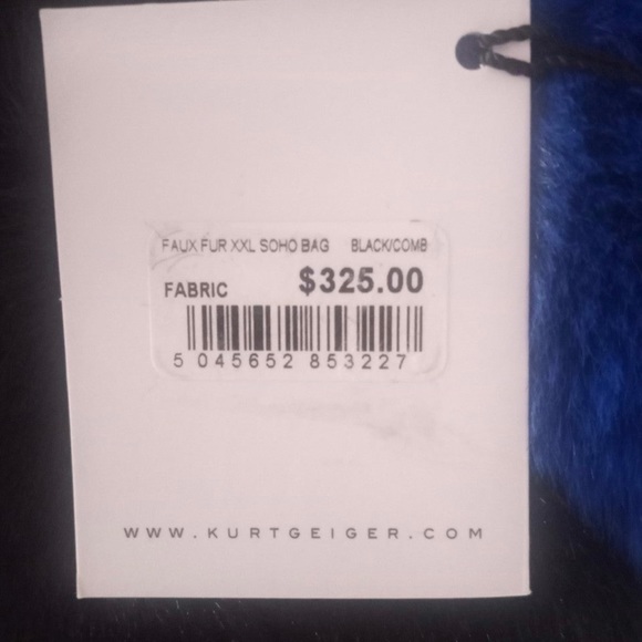 Kurt Geiger Fuzzy purse like new - Picture 3 of 7